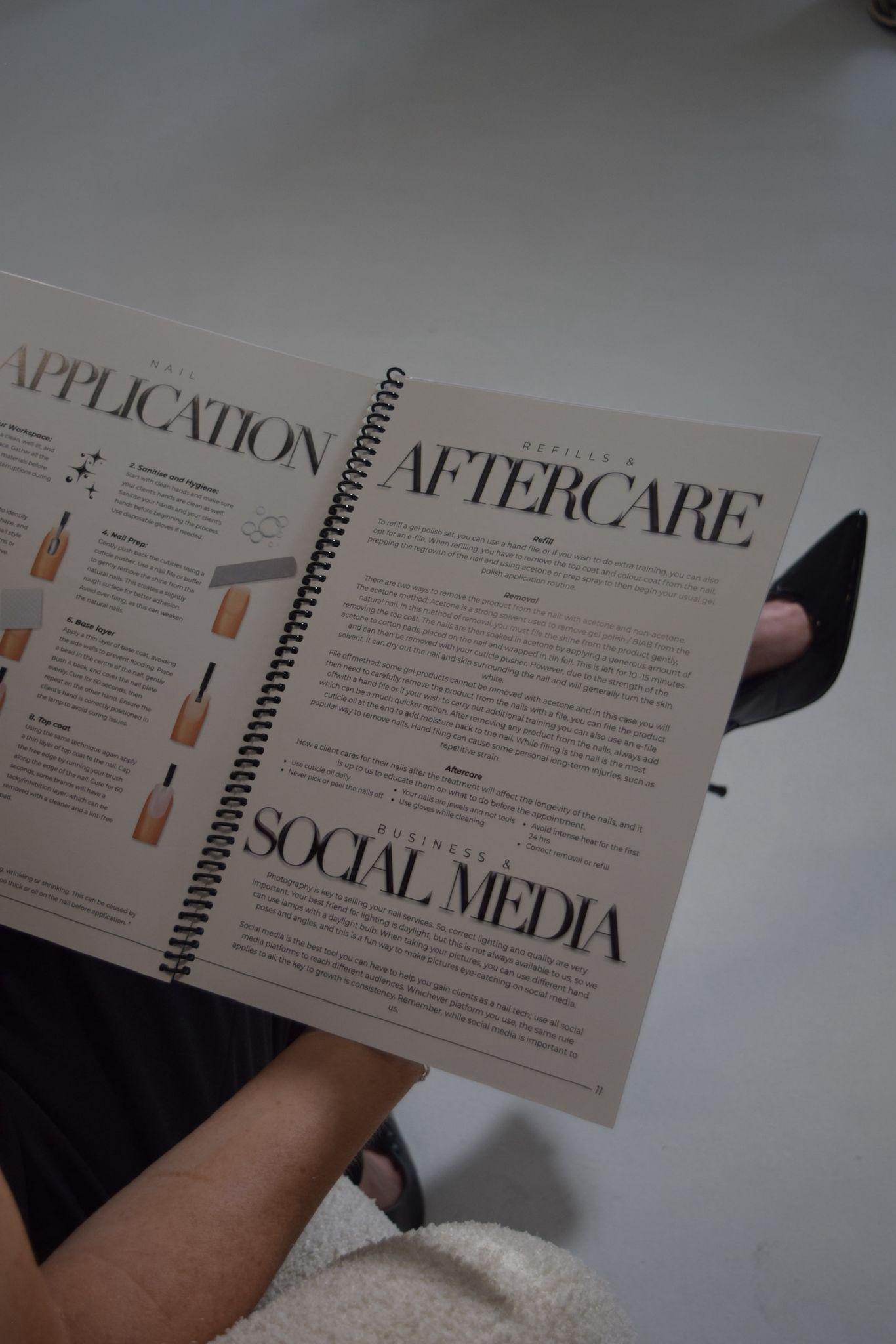 KJ Academy course materials and brochure