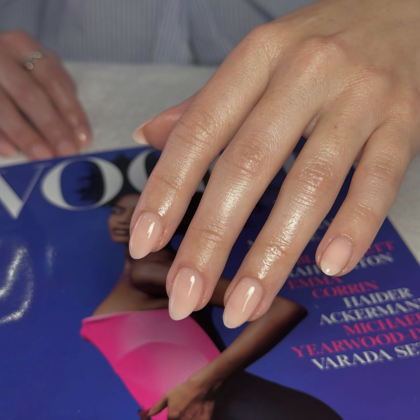 Expert nail technology skills demonstration